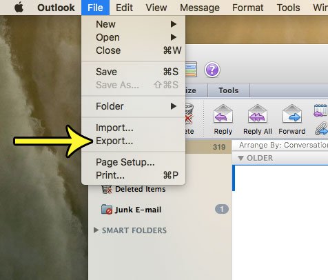 export contacts from outlook for mac to mac mail